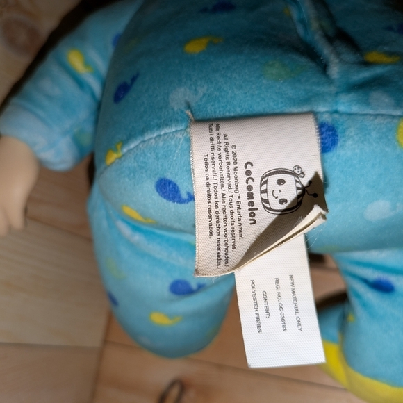 cocomelon Blue and Yellow Kids Toy Doll with Red Plush - Picture 4 of 5